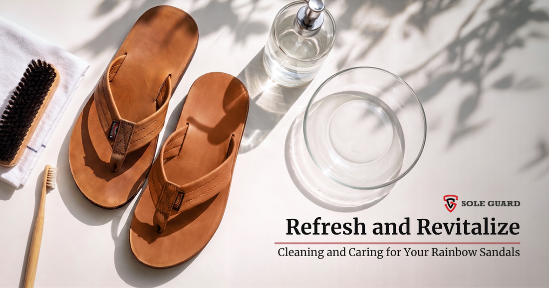 Refresh and Revitalize: Cleaning and Caring for Your Rainbow Sandals